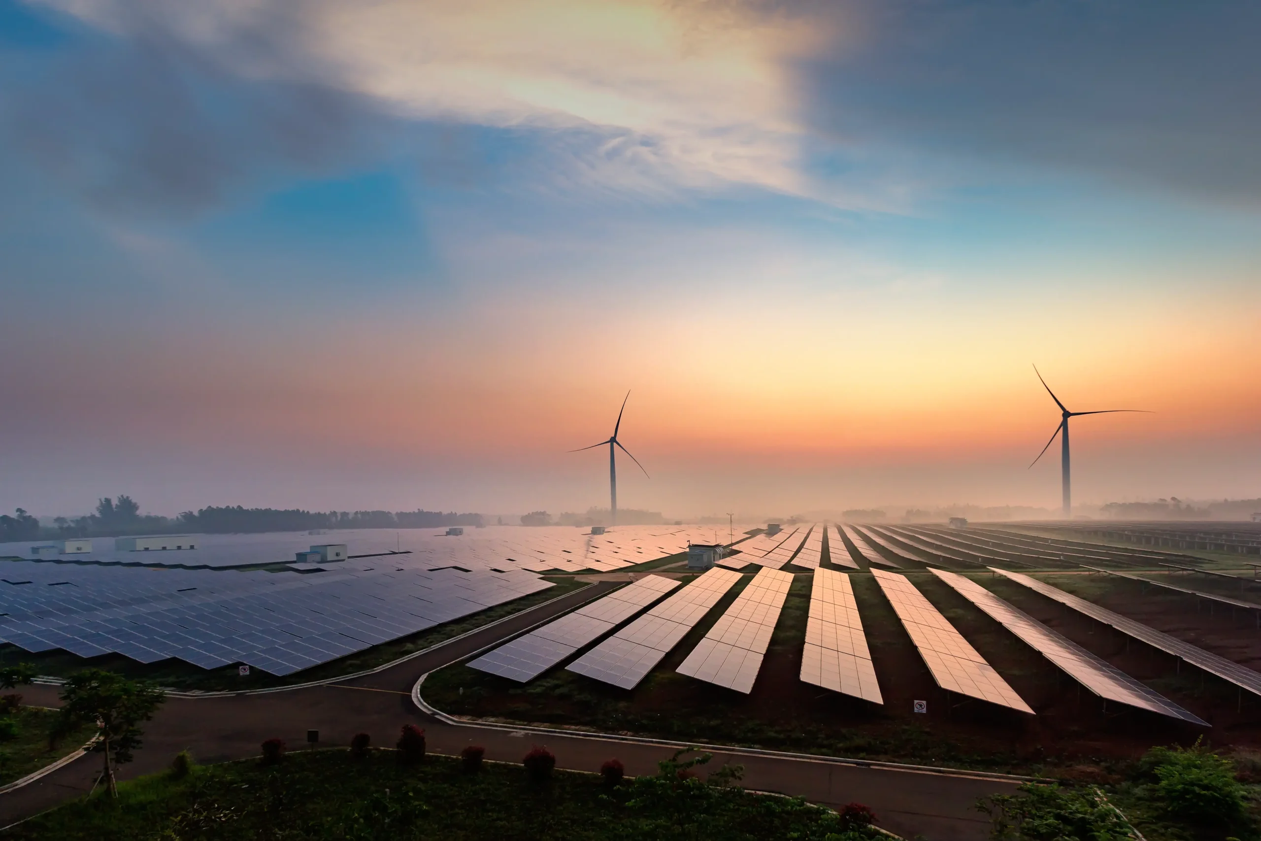 before-sunrise-solar-power-plants